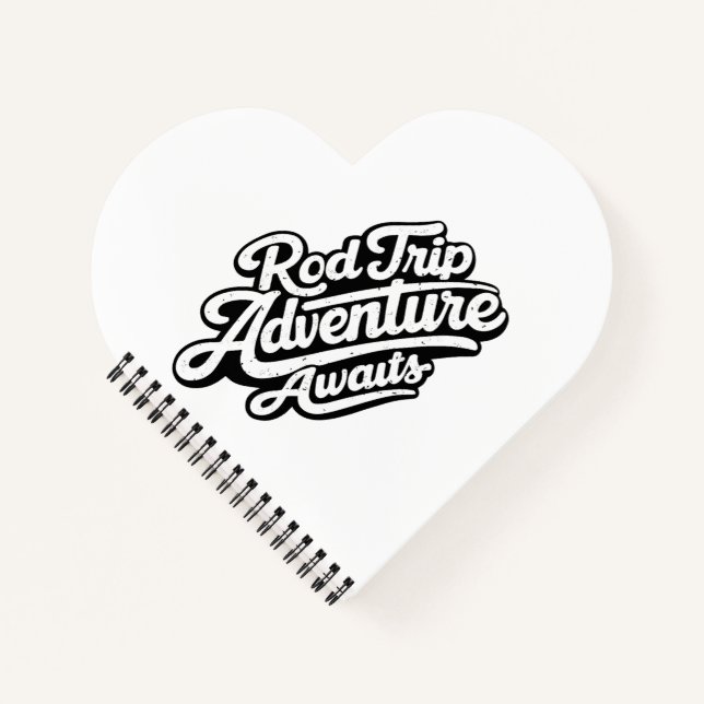 Road Trip Adventure Awaits Notebook (Front)