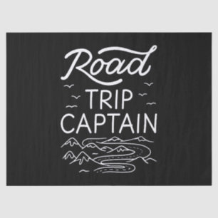 Road Trip Captain I Tissue Paper