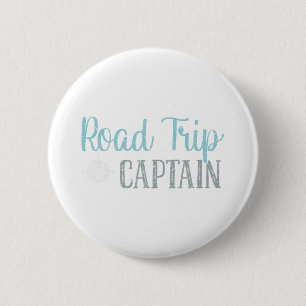 Road Trip Captain Road Trip 6 Cm Round Badge