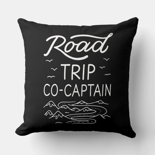 Road Trip Co-Captain I Cushion (Front)