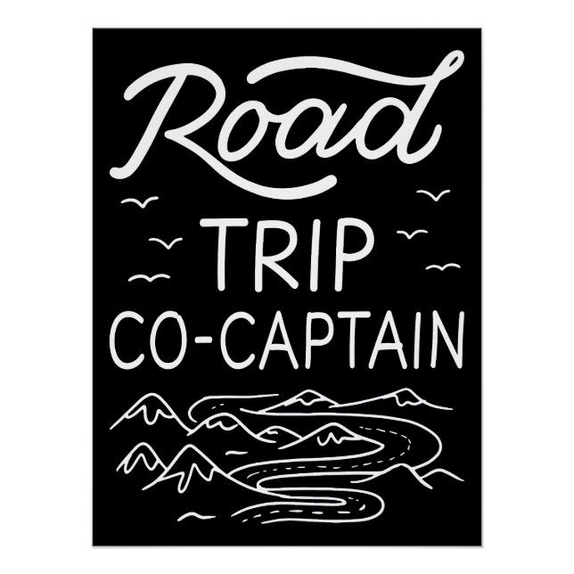 Road Trip Co-Captain I Poster (Front)