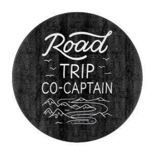 Road Trip Co-Captain I - RV Navigator Camping Love Cutting Board