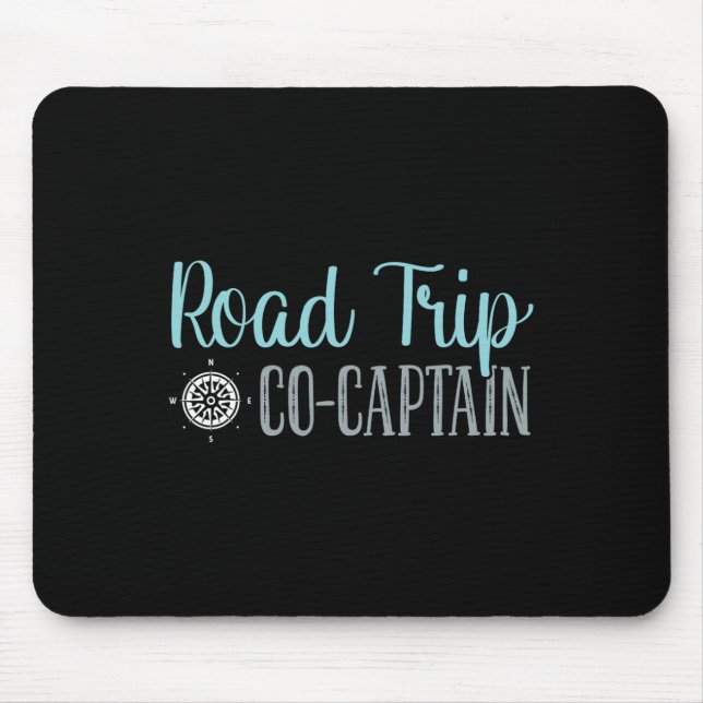 Road Trip Co Captain Road Trip 1  Mouse Pad (Front)