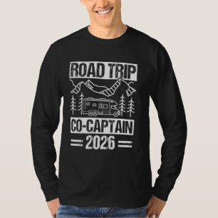 Road Trip CO-CAPTAIN Vacation Road Trip Travel Adv T-Shirt