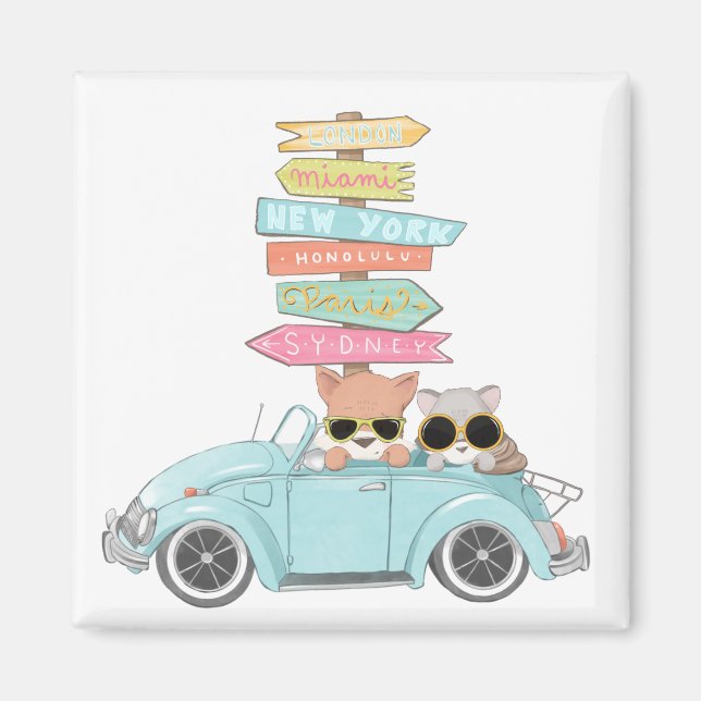 Road Trip Magnet (Front)