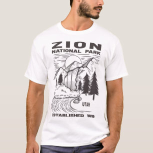 Road Trip Mount Zion National Park Utah Wilderness T-Shirt