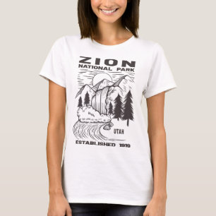 Road Trip Mount Zion National Park Utah Wilderness T-Shirt