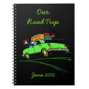 Road Trip Planner Journal Notebook
