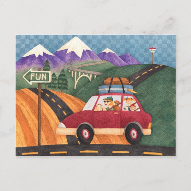Road Trip - Postcard (Front)