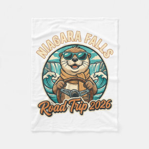 Road Trip Squad Niagara Falls Souvenirs Family Fleece Blanket
