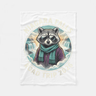 Road Trip Squad Niagara Falls Souvenirs Family Fleece Blanket
