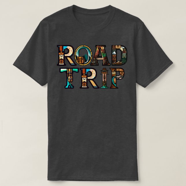 Road Trip T-Shirt (Design Front)