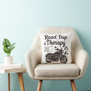 Road Trip Therapy  Cushion