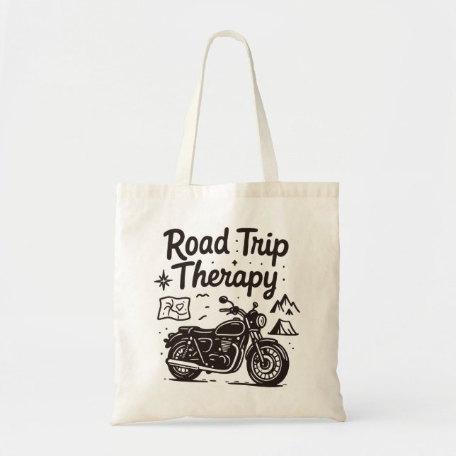 Road Trip Therapy  Tote Bag (Front)