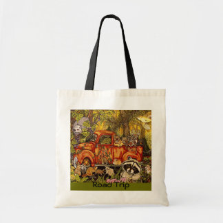 Road trip tote bag