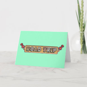 Road Trip Travel Thank You Card