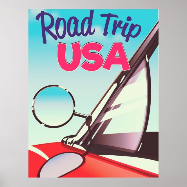 Road Trip USA Poster (Front)