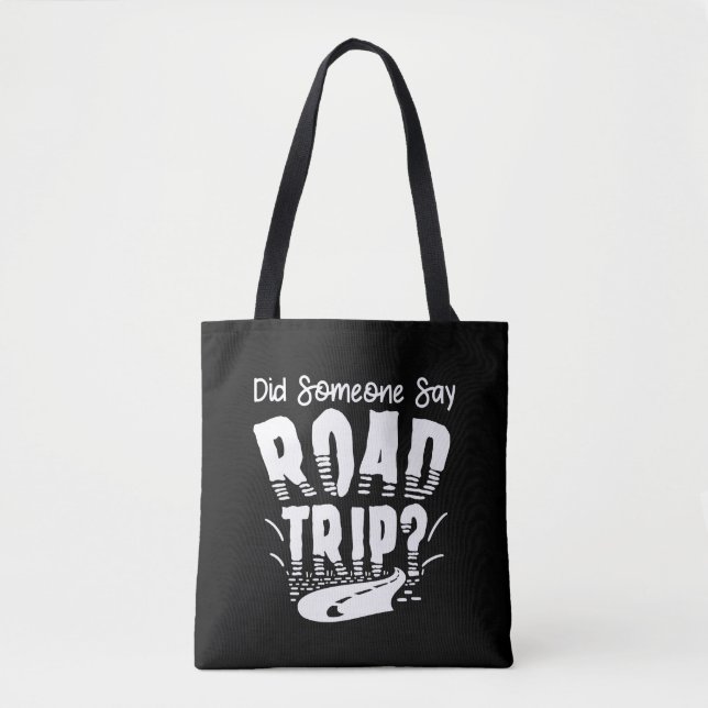 Road Trip Vacation Gift Tote Bag (Front)