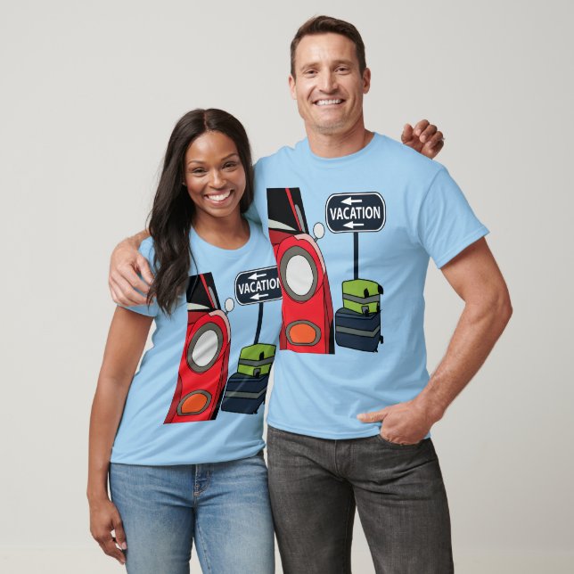 Road Trip Vacation T-Shirt (Unisex)
