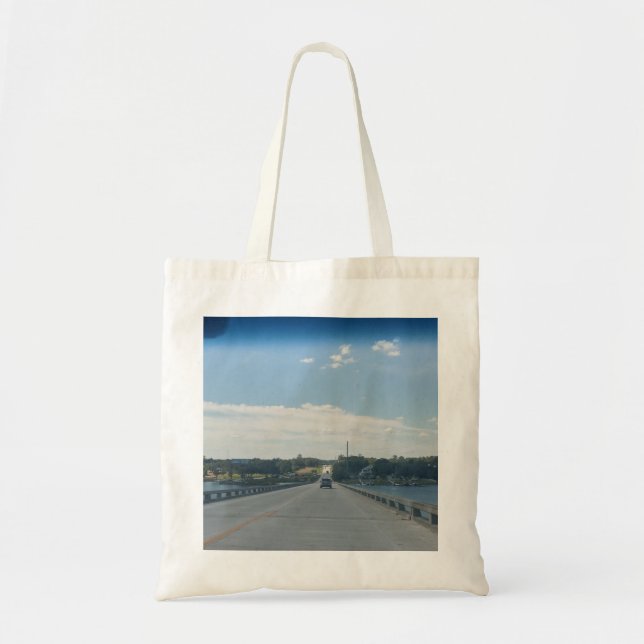 road trip windshield tote bag (Front)