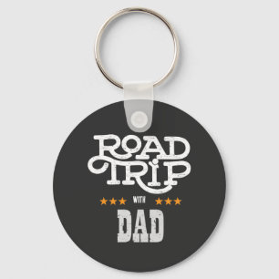 Road Trip with Dad Key Ring