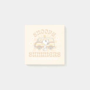Road Trippin   Peanuts Snoopy Summers Post-it Notes