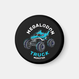 road truck design illustration magnet
