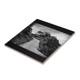 road up high ceramic tile