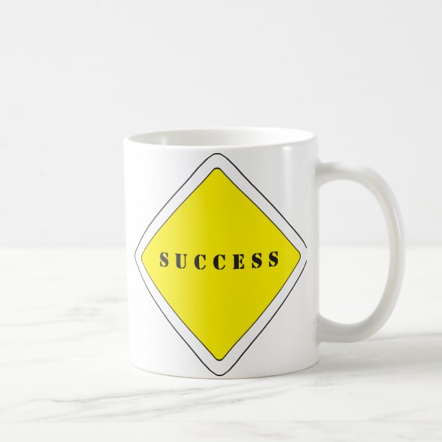 ROAD WITH PRIORITY TO SUCCESS COFFEE MUG (Right)