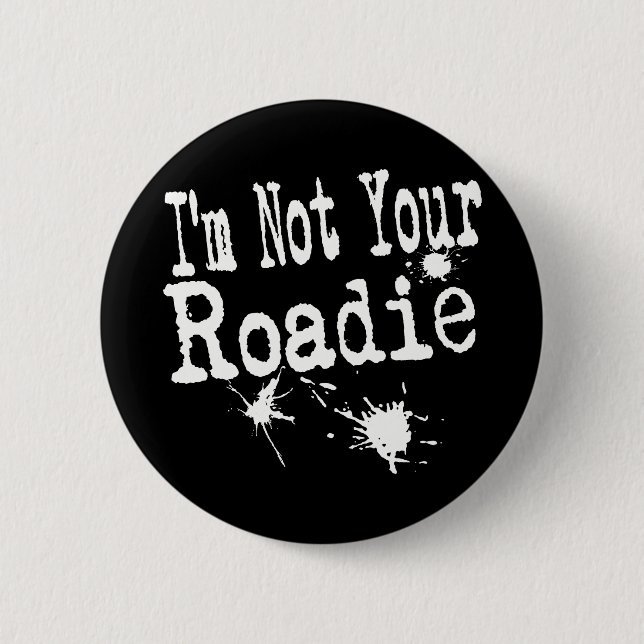 Roadie 4 Dk 6 Cm Round Badge (Front)