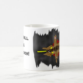 Roadkill the Racoon mug