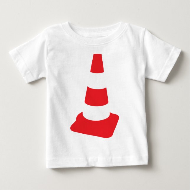 roadmarker traffic cone roadwork baby T-Shirt (Front)