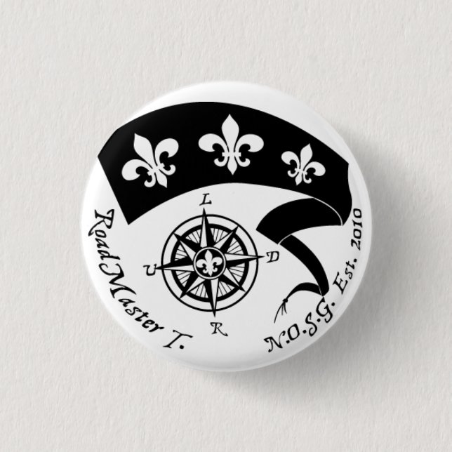 RoadMaster T. signature button (Front)