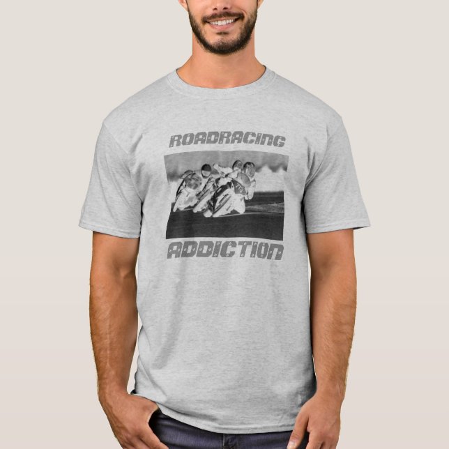 roadracing, ROADRACING, ADDICTION T-Shirt (Front)
