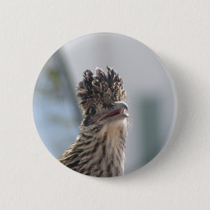 Roadrunner Close-up 6 Cm Round Badge