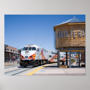 Roadrunner Train Santa Fe NM Poster