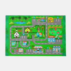 Roads for Cars  Doormat
