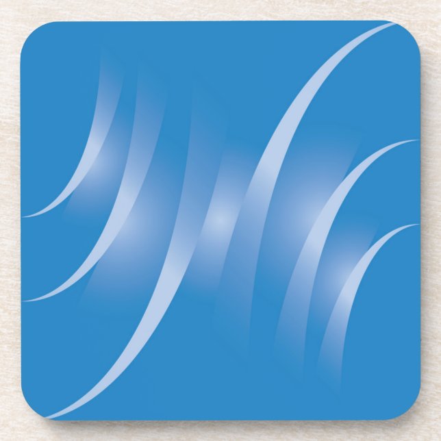 roads on blue coaster (Front)