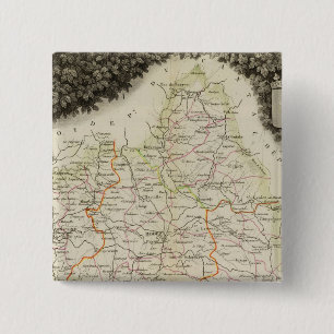 Roads, Towns, Cities 15 Cm Square Badge