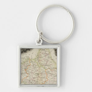 Roads, Towns, Cities Key Ring