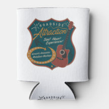 Roadside Attraction Can Cooler (Blue)