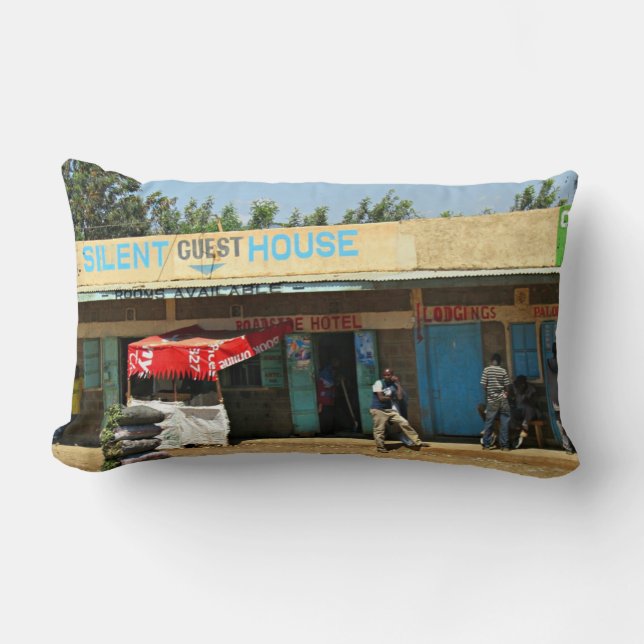 Roadside Kenya Lumbar Cushion (Front)