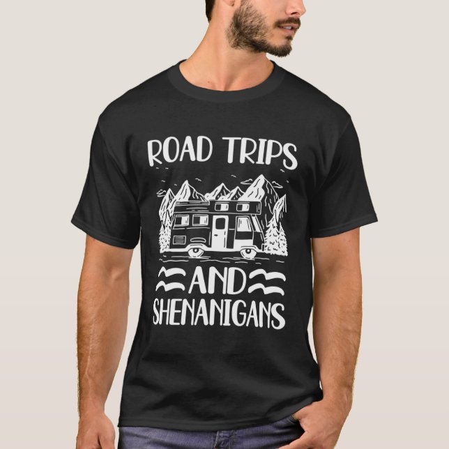 Roadtrip Shenanigans T-Shirt (Front)