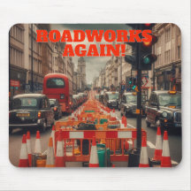 Roadworks in London