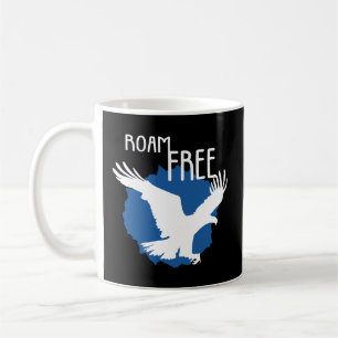 Roam Free   Flying Eagle Coffee Mug