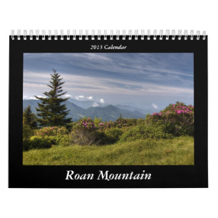 Roan Mountain 2013 Calendar