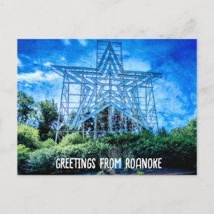 Roanoke Star Postcard