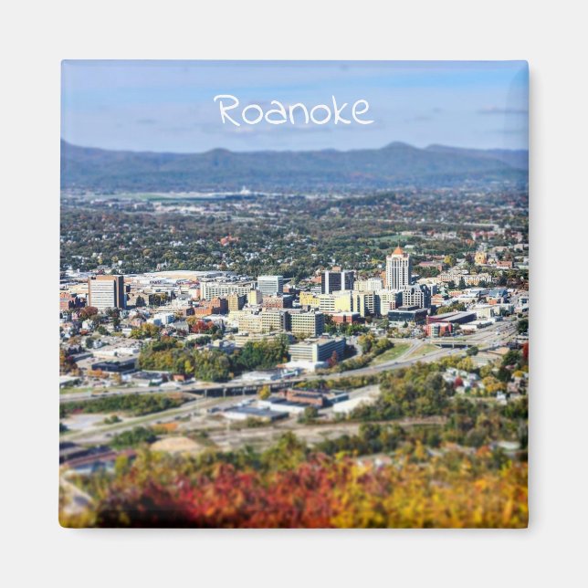 Roanoke Virginia Magnet (Front)