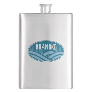 Roanoke Virginia Outdoors Hip Flask