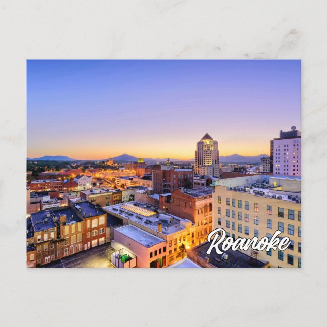 Roanoke, Virginia, USA Postcard (Front)
